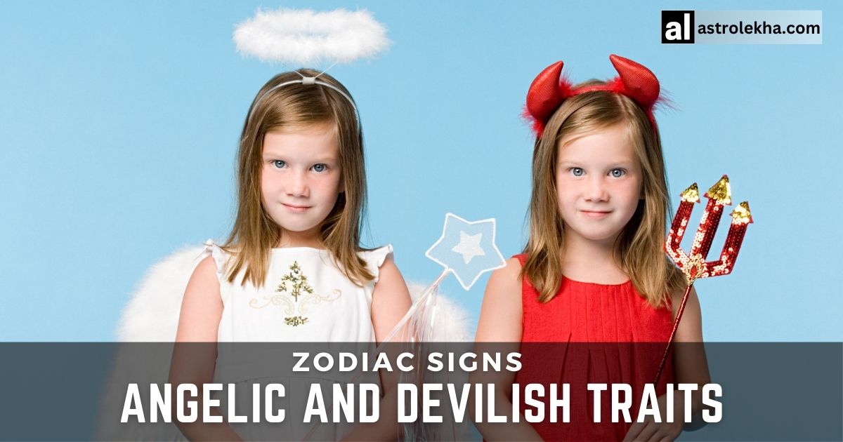 Las cualidades angelicales y diabólicas de los signos del zodíaco.