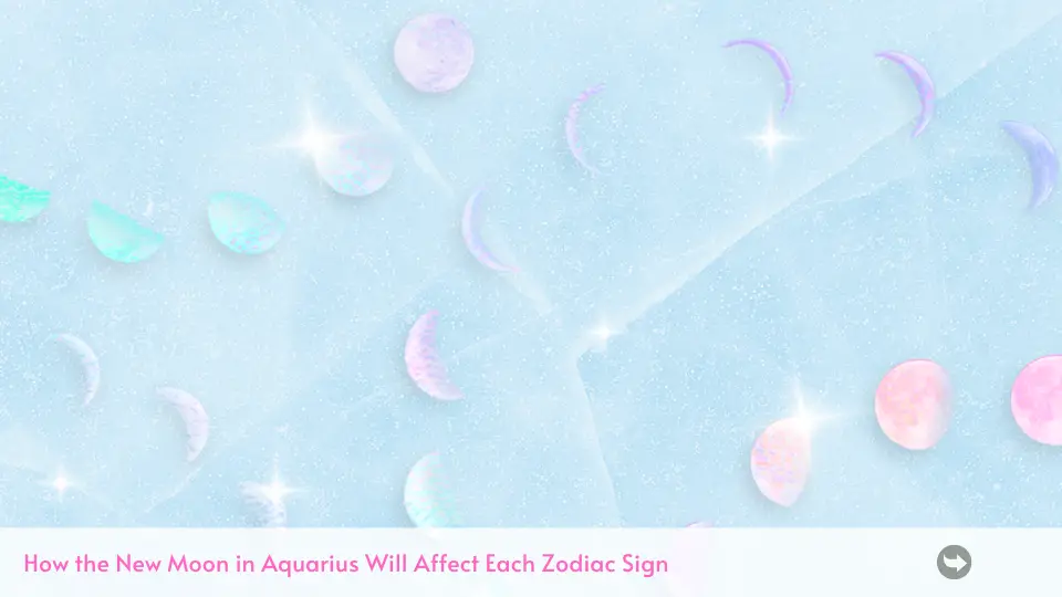 La Luna Nueva de febrero en Acuario tendrá el mayor impacto en estos 4 signos del zodíaco