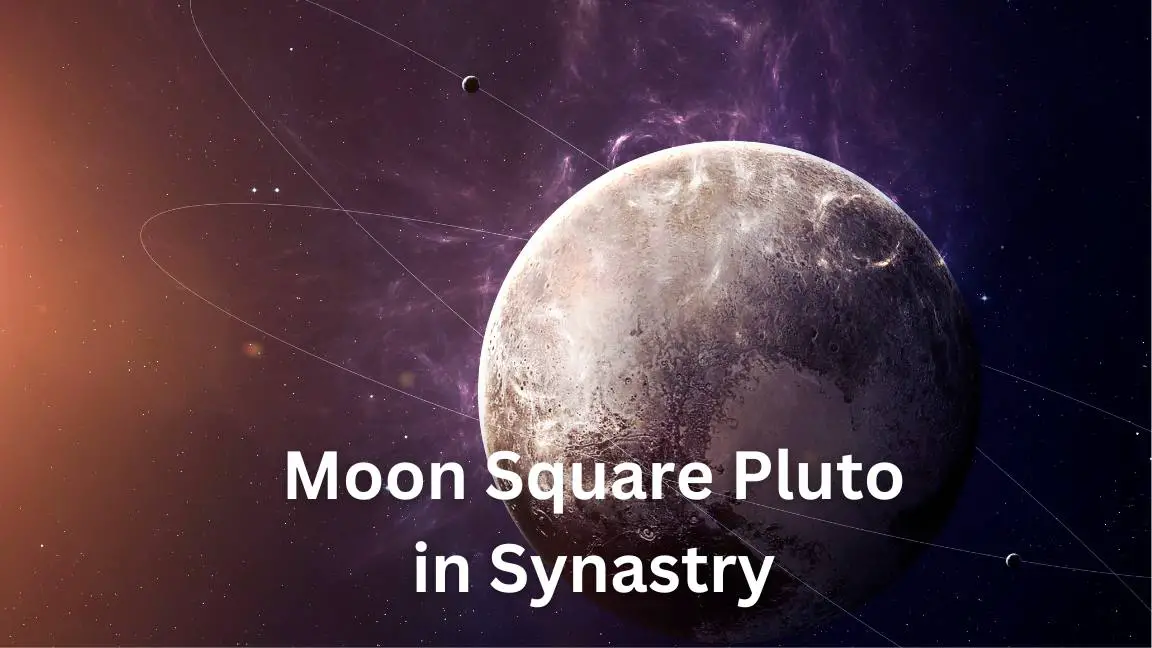 Significado del gráfico de sinastría Luna Cuadratura Plutón