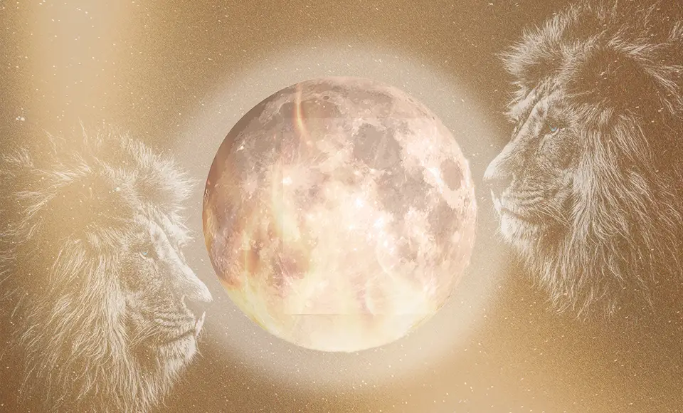 Estos 4 signos del zodíaco sentirán más la luna llena de enero en Leo