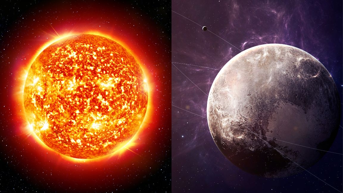 Significado de la carta de sinastría de Plutón en oposición al Sol