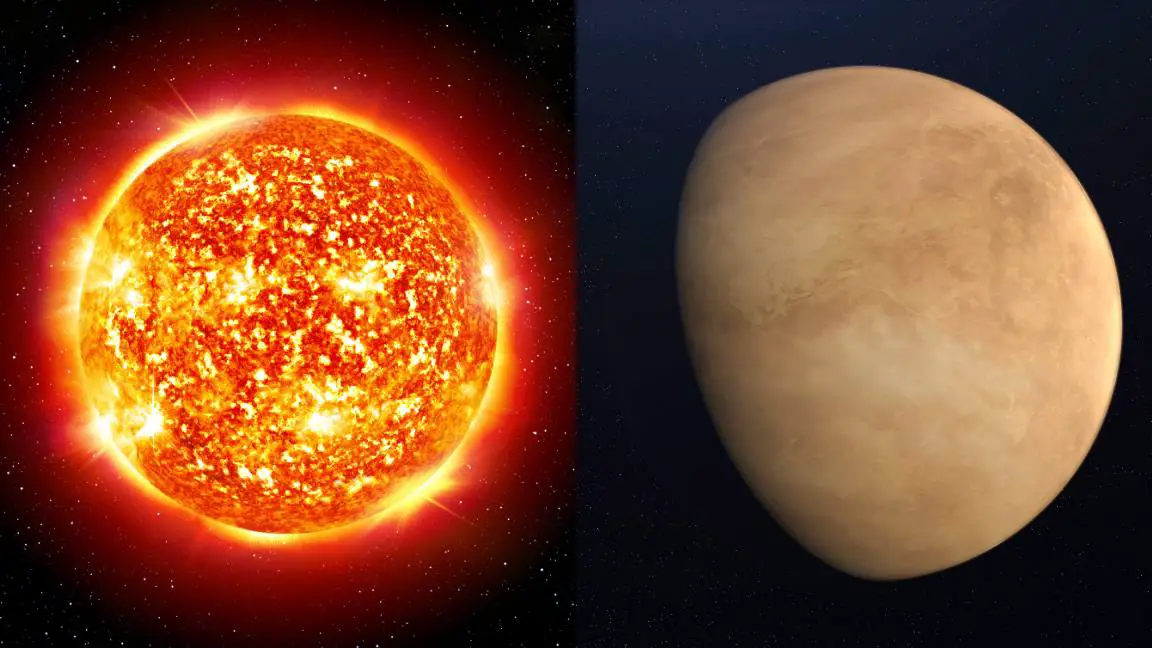 Significado del gráfico de sinastría de Venus en trígono y sol