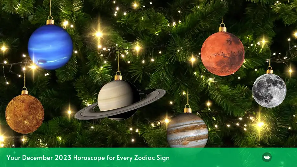 Tu horóscopo navideño predice un Mercurio retrógrado muy feliz