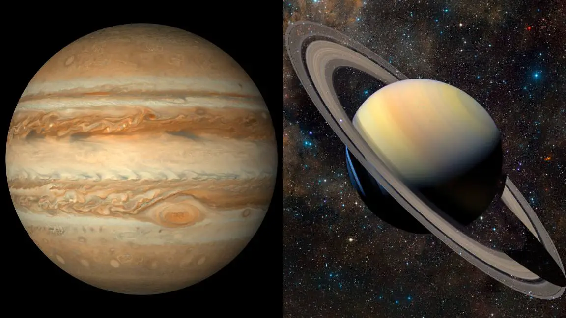 Carta de sinastría Significado de Júpiter en conjunción con Saturno